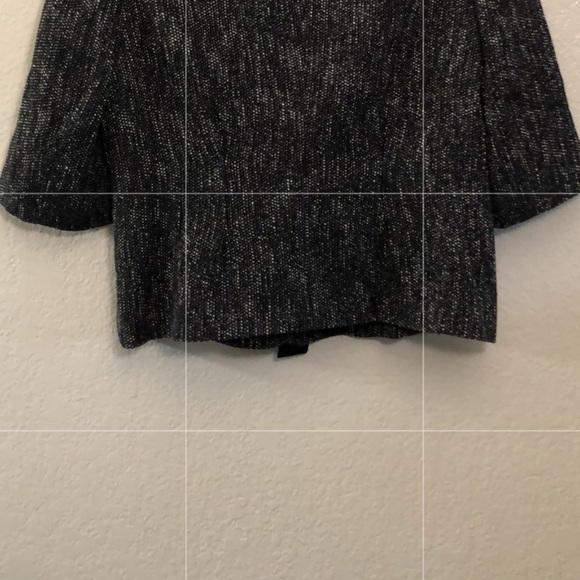 TALBOTS Petites Charcoal Tweed Jacket Blazer/Preowned - Picture 14 of 17